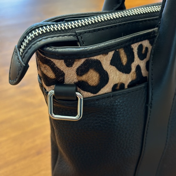 RADLEY LONDON MAPLELOMWAY BAG 2-Way Handbag Crossbody NWT Black Pebble Leather🖤 - Picture 10 of 17